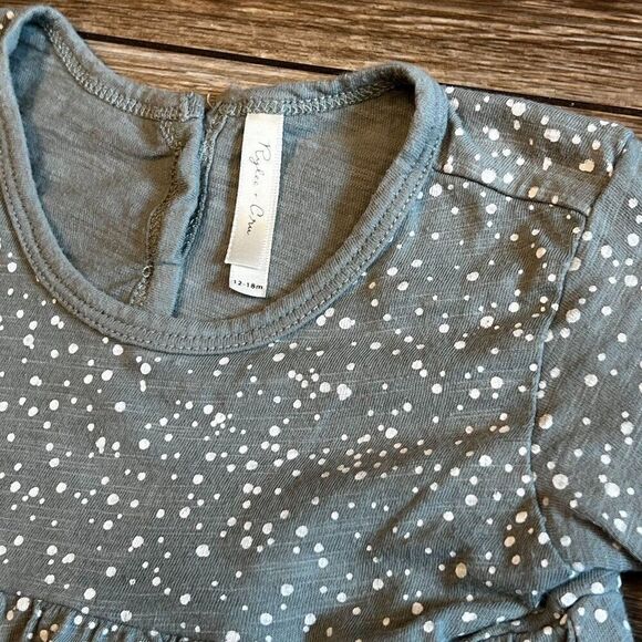 Rylee + Cru Splatter Dot Dress Size 12-18M - Picture 2 of 4